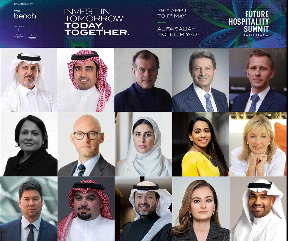 قمة مستقبل الضيافة في المملكة العربية السعودية تعلن عن القائمة الأولية للمتحدثين المشاركين في فعاليات القمة