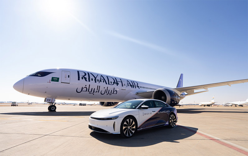 وصول ” جميلة ” أولى الطائرات الاحتياطية لأسطول طيران الرياض من طراز بوينج 787-9