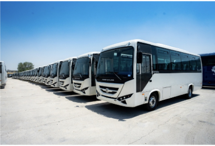 شركة السيارات الغربية تسلم الحافلة رقم 1000 إلى مشروع نيومفي إطار دعمها لأهداف رؤية السعودية 2030